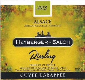 ETIQUETTE RIESLING 001 - 2015